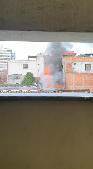 Fue controlado el incendio ocurrido en un establecimiento comercial de Bucaramanga