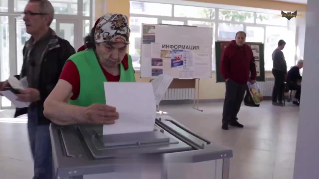 DONBASS VOTES in Russian regional elections, for the first time in 32 years