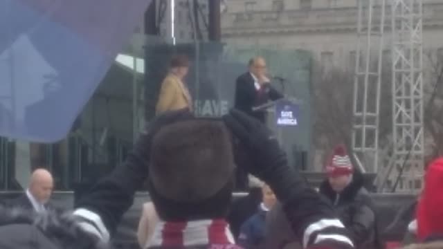 Rudy Giuliani speech at the save america rally in washington DC January 6th