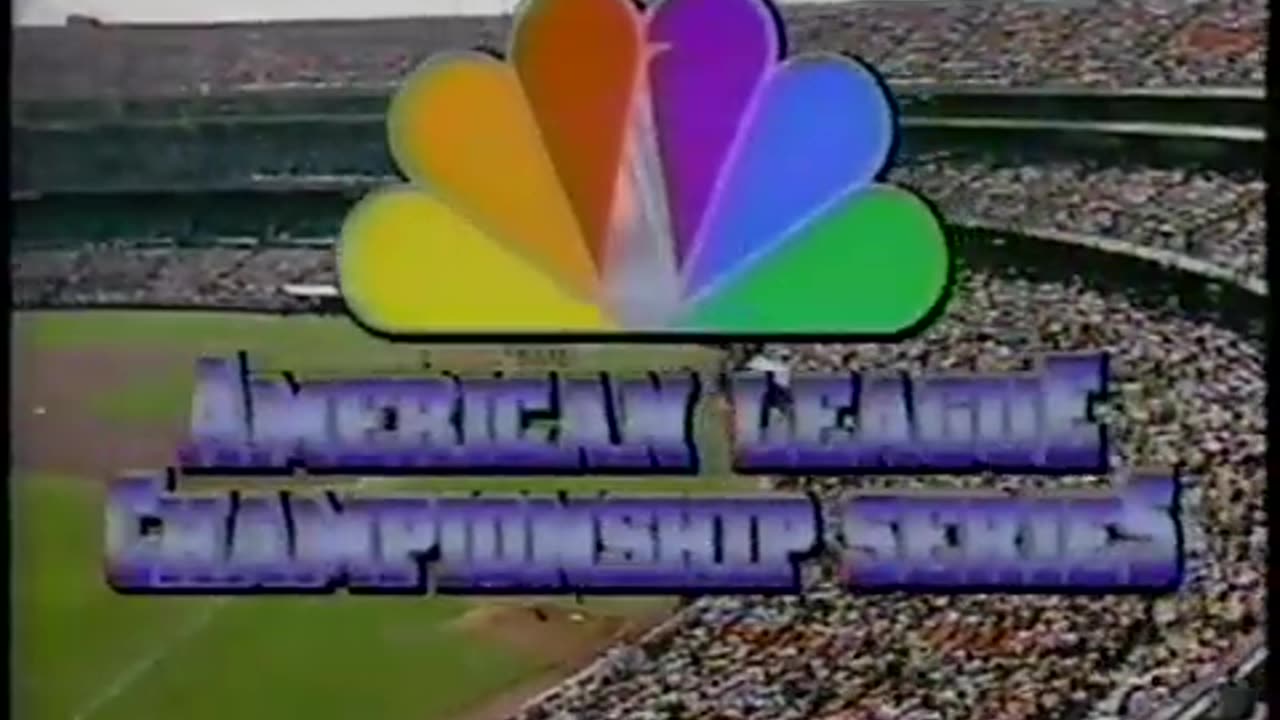 October 4, 1989 - Open to Game 2 of Oakland-Toronto Baseball Playoff Series