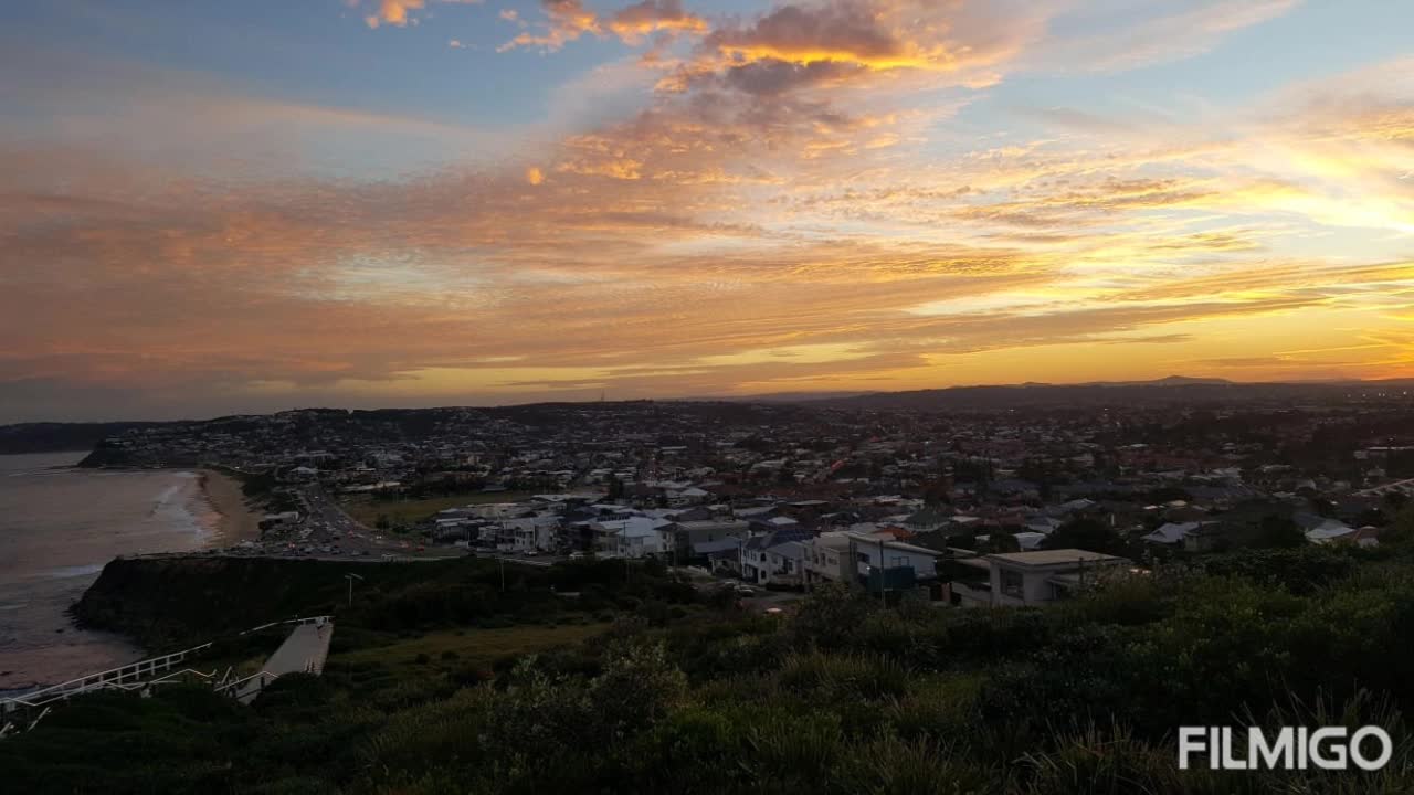 Mesmerising sunset