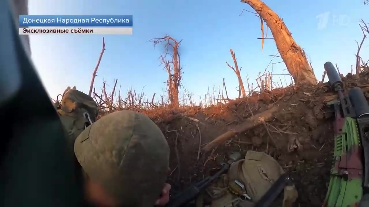 ⚡️Trench battle near Kleshcheevka