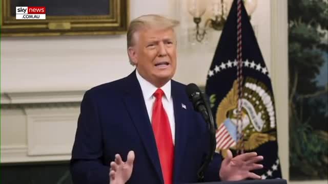 Trump - "If we are right about the fraud, Joe Biden can't be president" (12/2/2020)
