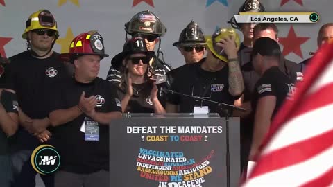 Defeat the Mandates LA - Firefighters & Police