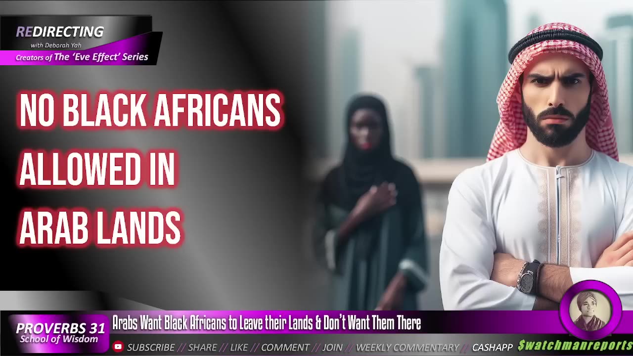 ***Arabs Want Black Africans to Leave their Lands & Don’t Want Them There***