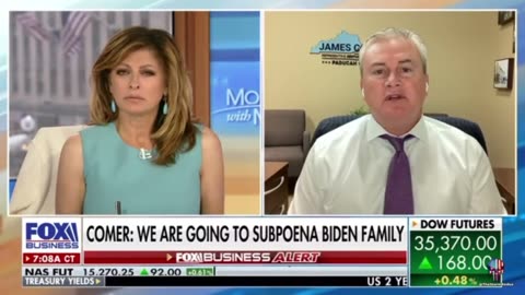 Rep Comer Vows To Subpoena Both Joe And Hunter Biden