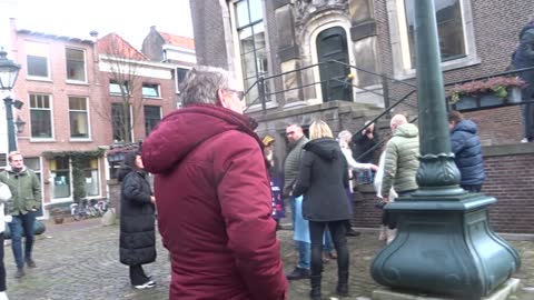 Horeca Schiedam protesteert tegen corona maatregelen