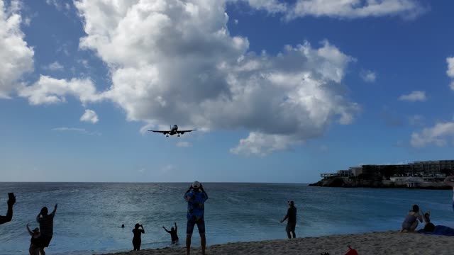 St Maarten Airport Beach