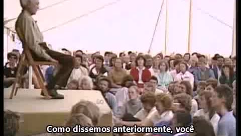 Você não está disposto - Jiddu Krishnamurti