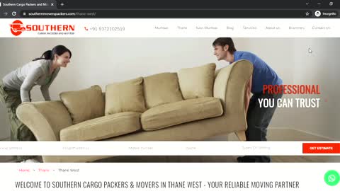Southern Cargo Packers and Movers in Thane East, Thane