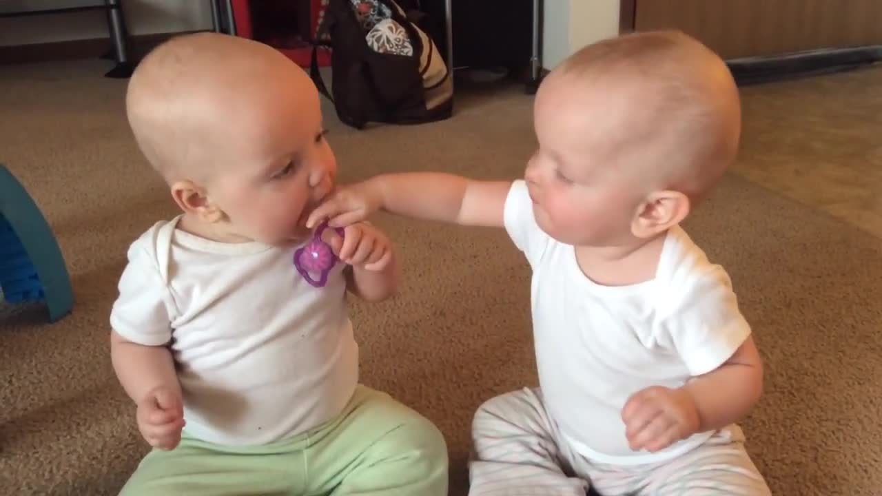 sweet funny baby's video