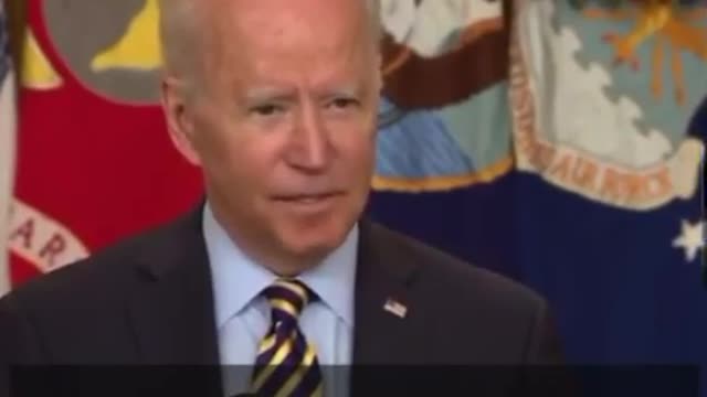 Joe Biden talks about Afghanistan Government and the Taliban