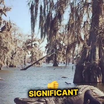 The 3 most alligator infested states in the U.S