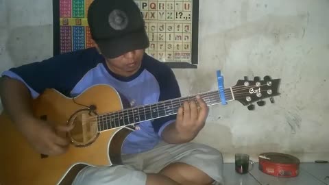 Alif ba ta king fingerstyle of Indonesia