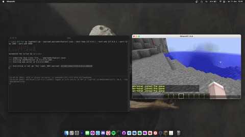 Apache Log4j RCE exploit PoC in Minecraft (Log4Shell/CVE-2021-44228)