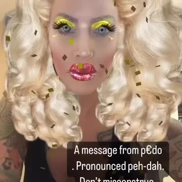 A message to right wing conservatives from P€do.