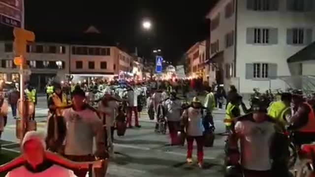 MASS PROTESTS against Swiss health pass in Zurich