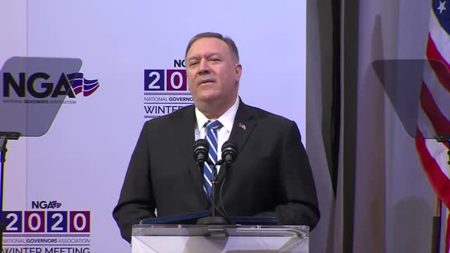 U.S. States and the China Competition: Secretary Pompeo's Remarks to the NGA