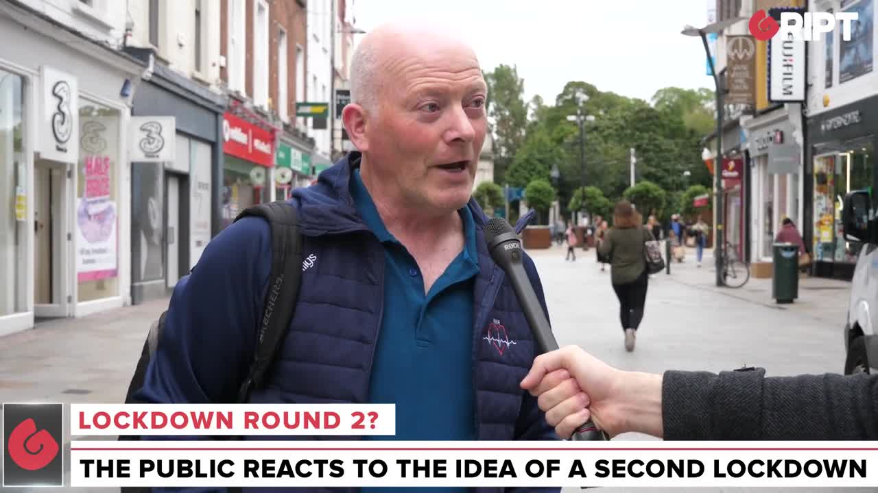 "BAD IDEA": Irish people react to the idea of a 2nd lockdown | Gript