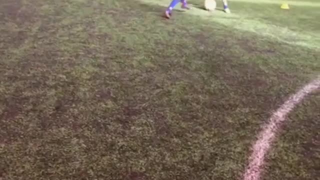 Little soccer star girl humiliates her opponent