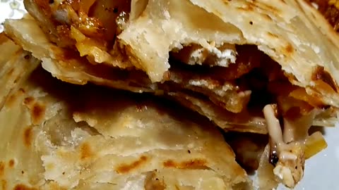 Chicken Paratha Roll recipe