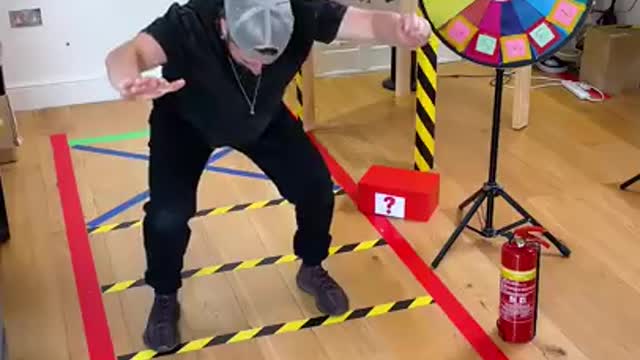 Ele ficou tão assustado