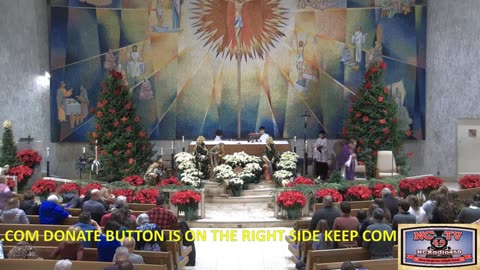 NCTV45 CATHOLIC MASS FROM HOLY SPIRIT PARISH (ST VITUS SITE) 9 AM SUNDAY DEC 22 2024