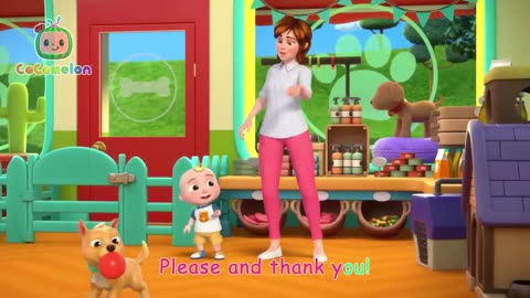 Please and Thank You Pet Store | CoComelon Nursery Rhymes & Kids Songs