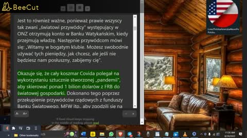 🔴Benjamin Fulford: Raport tygodn z 29.08.22🔴 ❌Koniec letniej bessy niesie ze sobą wielkie rzeczy