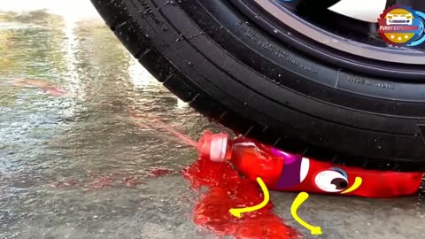 Experiment Car vs Ice Cream, Watermelon _ Crushing Crunchy & Soft Things by Car