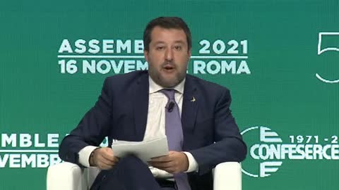 🔴 Matteo Salvini all’assemblea annuale di Confesercenti.