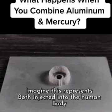 What happens when You Combine Aluminum & Mercury...