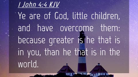 First John-4:4-KJV with brief commentary