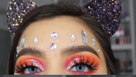 Eye makeup beautiful