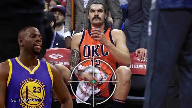 Draymond Green Kicks Steven Adams In His Balls AGAIN