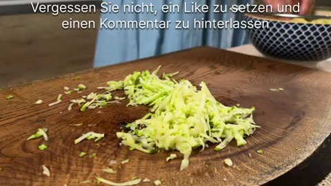 Zucchini will disappear in a minute! My family is waiting in line while I cook them!
