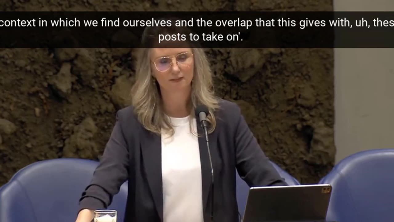 Dutch Government Official Fleur Agema Admits Covid Pandemic Was a 'Military Operation'