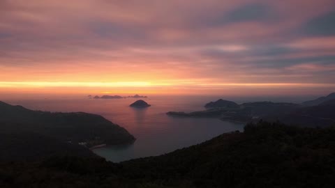 sunrise in mountains open your eyes to see the light