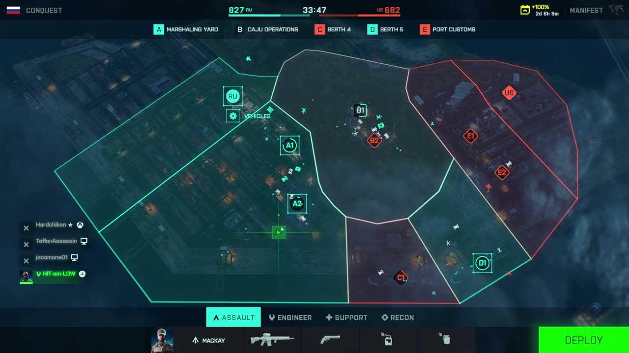 Playing BF2042