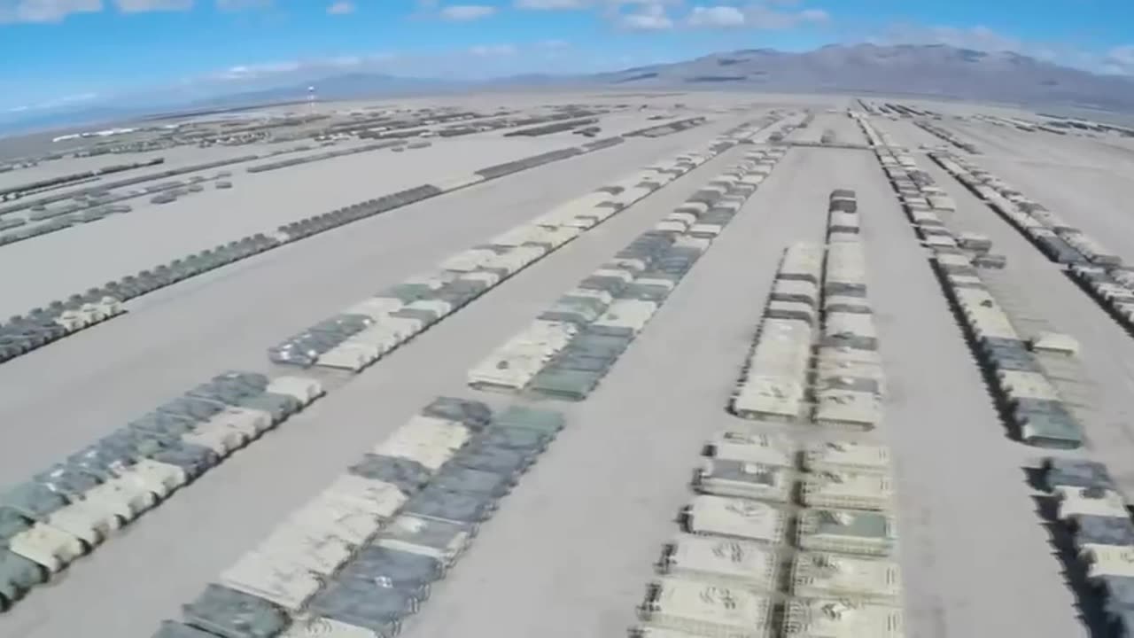 Over 20,000 Tanks, APCs, Heavy Artillery and other Vehicles Held at the Largest US Army Depot
