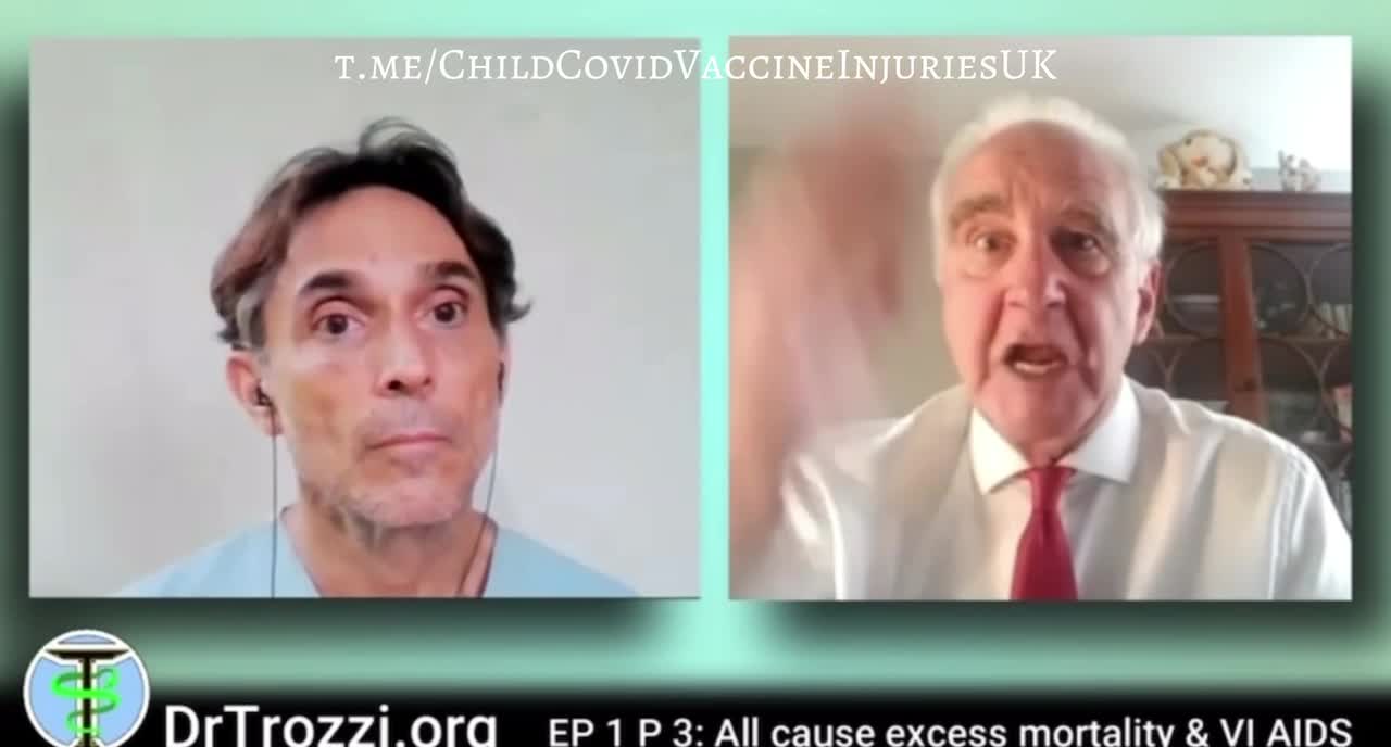 Watch 👀 Anyone who thinks an 84% rise in all cause mortality is not from the vaccines is a moron!