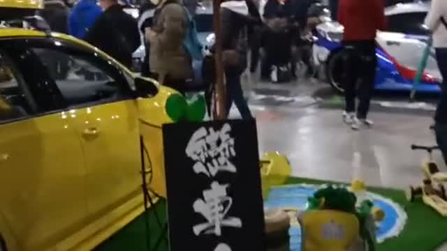 Taiwan Province refits street static car gathering