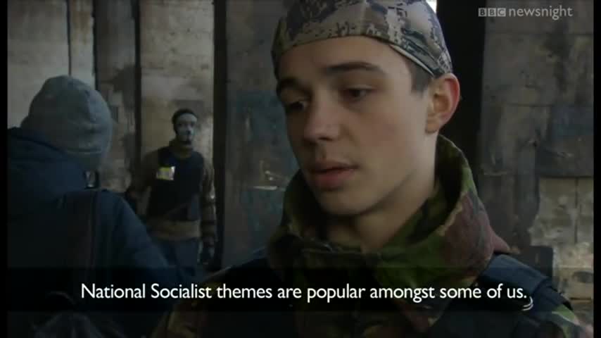 BBC reporting 8 years ago about the Neo-Nazi threat in Ukraine: Neo-Nazi threat in new Ukraine