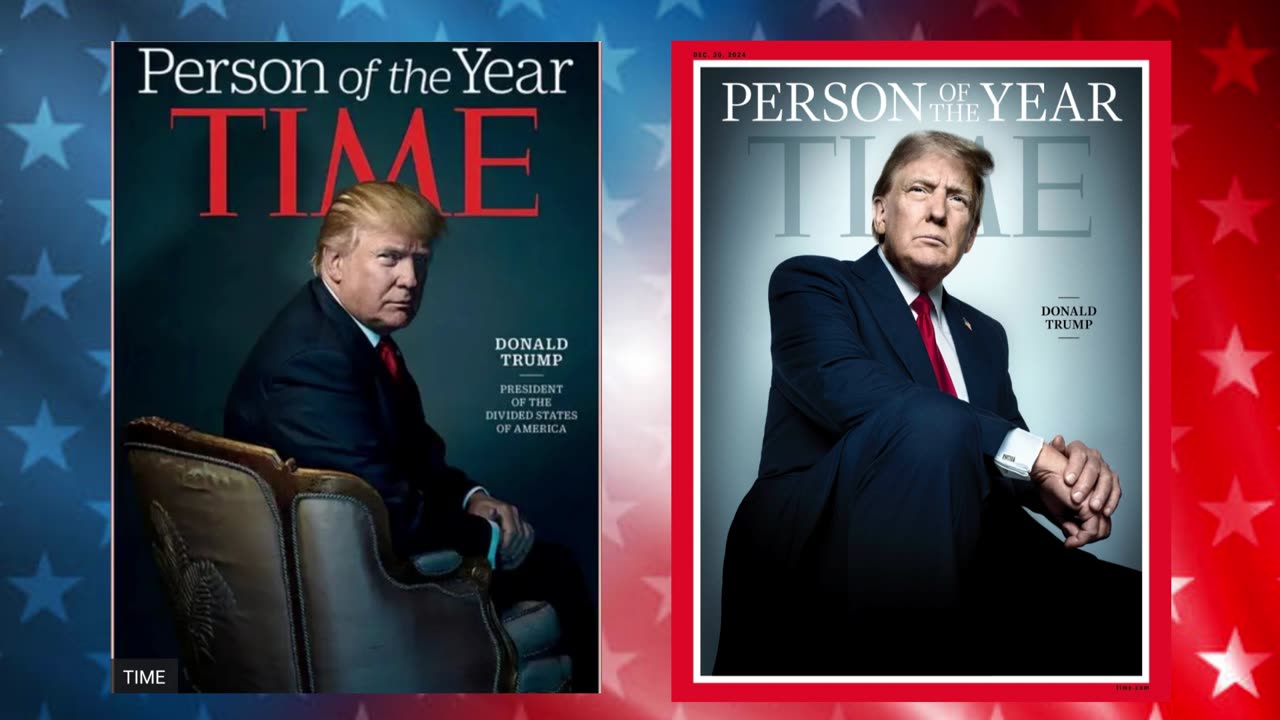 Trump Named TIME Magazine's 2024 Person of the Year.