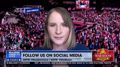 Liz Harrington says NBC is trying to suppress the vote in Georgia. .