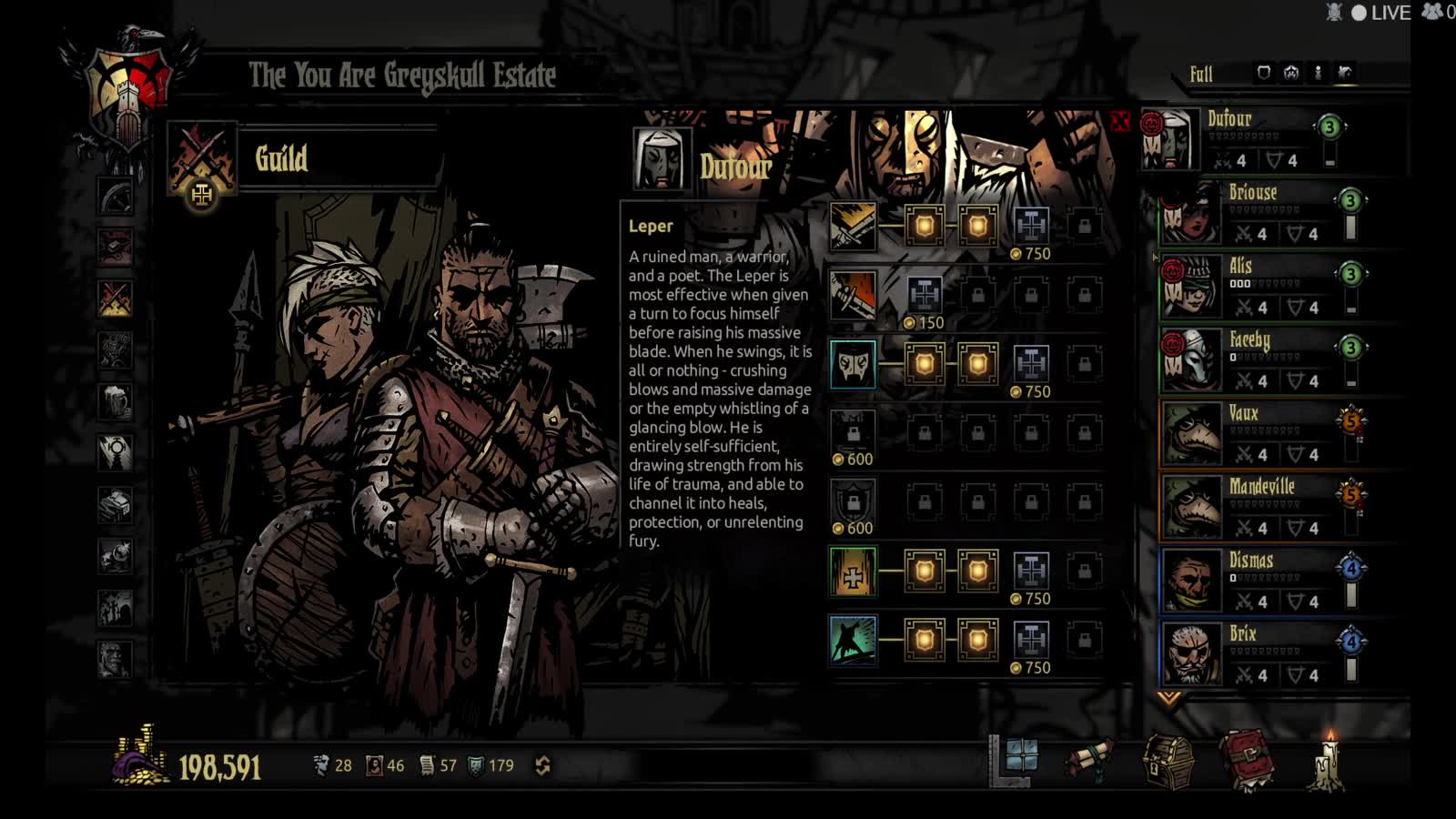 Darkest Dungeon run went somewhat good