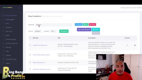 Make money online with BingBang Profits - INVITATION - DEMO