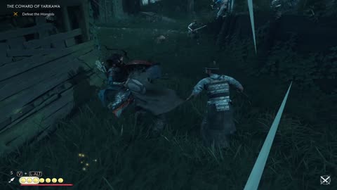 Some pep talk with Taka before our Ambush.