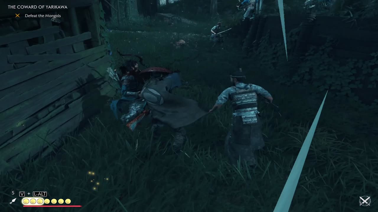 Some pep talk with Taka before our Ambush.