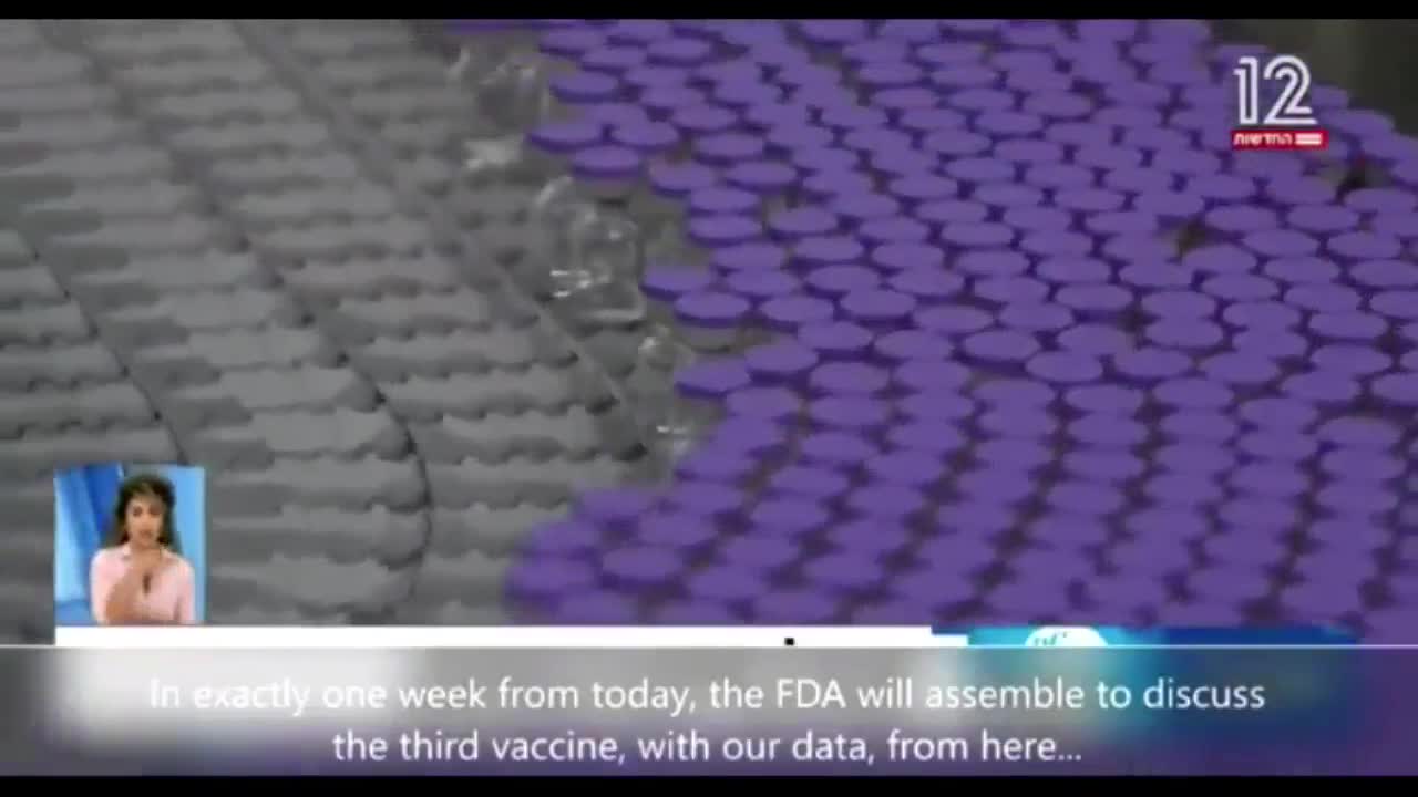 Israelis Are Lab Rats! So Says Pfizer Pharmaceuticals.